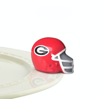 Nora Fleming Mini Collegiate Helmet: University of Georgia